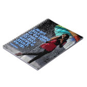 Carnet la vie ne consiste pas à attendre que la tempête p (Côté gauche)