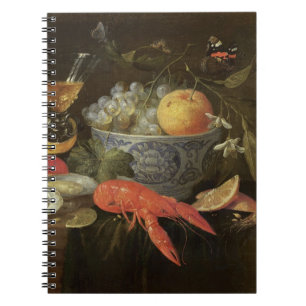 Carnet La vie toujours avec le fruit et les mollusques et