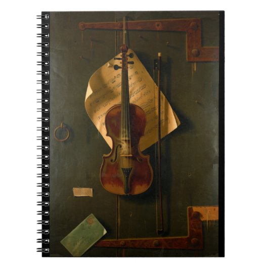 Carnet La vie toujours avec le violon (Devant)
