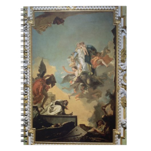 Carnet La Vierge de Carmel donnant l'omoplate au Ble (Devant)