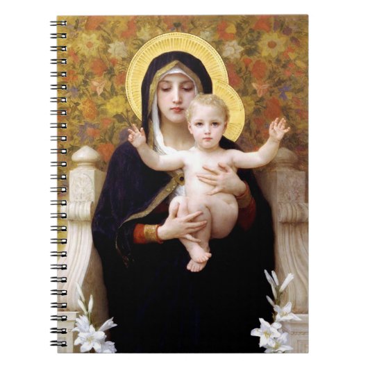 Carnet La Vierge des Lilies (La Vierge au Lys) (Devant)