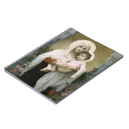 Carnet La Vierge des Roses (Côté gauche)