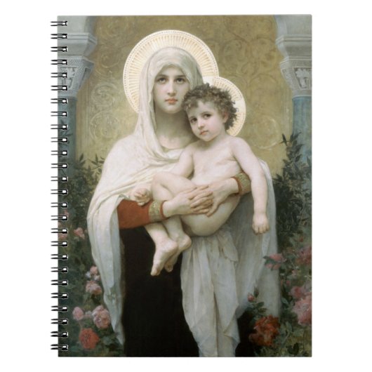 Carnet La Vierge des Roses (Devant)