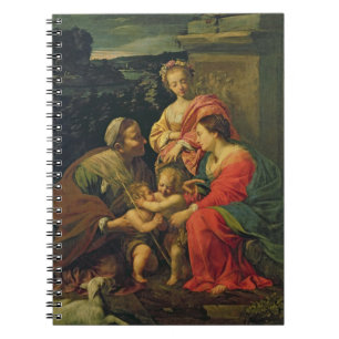 Carnet La Vierge et l'enfant avec St Elizabeth, l'Infan