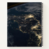 Carnet La Ville Éclairait Le Japon La Nuit. (Dos)