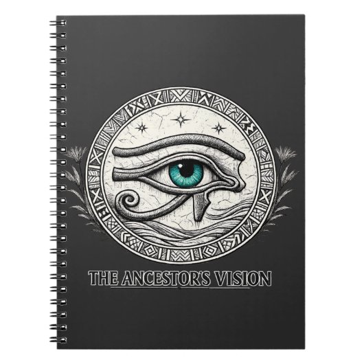 Carnet La Vision de l'Ancêtre | Œil d'Horus (Devant)