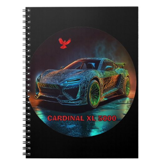 Carnet La voiture de sport Cardinal XL5000 Elite (Devant)