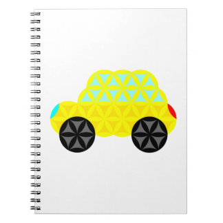 Carnet La Voiture De Vie - Formes Sacrées A1.