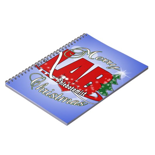 CARNET LAB PHLEBOTOMISTE NOËL (Côté gauche)