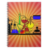 CARNET LAB WARE - LABORATOIRE GLASSWARE MAD SCIENTIFIQUE (Devant)