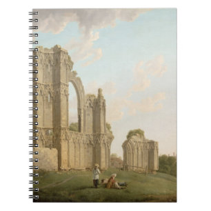 Carnet L'abbaye de St Mary, York, c.1778 (huile sur la