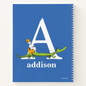 Carnet L'ABC de Dr Seuss : Lettre A - Blanc | Ajoutez vot (Dos)