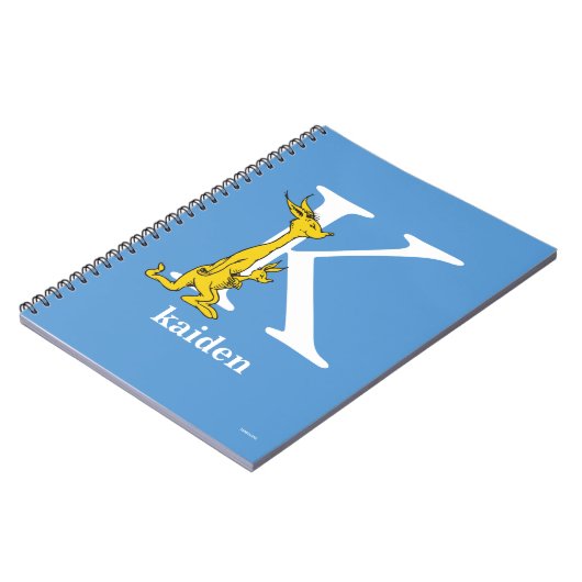 Carnet L'ABC de Dr Seuss: Lettre K - Blanc | Ajoutez votr (Côté gauche)