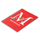 Carnet L'ABC de Dr Seuss : Lettre M - Blanc | Ajoutez vot (Côté gauche)