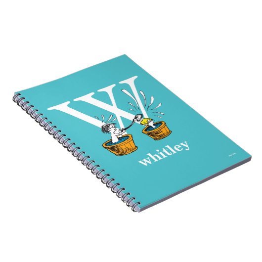 Carnet L'ABC de Dr Seuss: Lettre W - Blanc | Ajoutez votr (Côté Droit)
