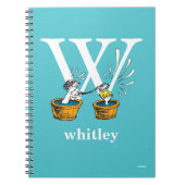 Carnet L'ABC de Dr Seuss: Lettre W - Blanc | Ajoutez votr (Devant)