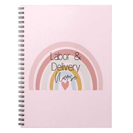 Carnet Labor & Delivery RN Notebook (Devant)