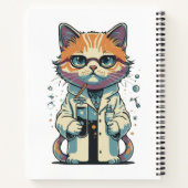 Carnet Laboratoire de chat ciblé (Dos)