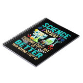 Carnet Laboratoire de chimie des sciences teacher (Côté gauche)