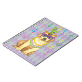 Carnet Laboratoire Jaune Mardi Gras (Côté gauche)