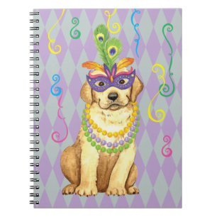 Carnet Laboratoire Jaune Mardi Gras