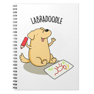 Carnet Labradoodle Funny Labrador Chien Pun