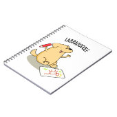 Carnet Labradoodle Labrador Drôle de Chien de Pun (Côté gauche)