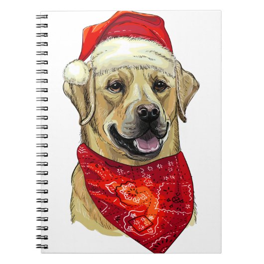 Carnet Labrador dog (Devant)
