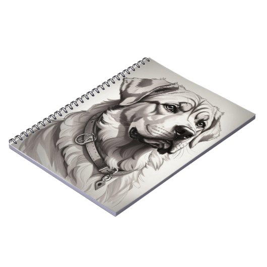 Carnet Labrador Dog (Côté gauche)