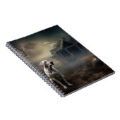 Carnet Labrador Halloween Épouvantable (Côté Droit)