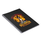 Carnet Labrador Halloween Grand-mère Conception de chien_ (Côté Droit)