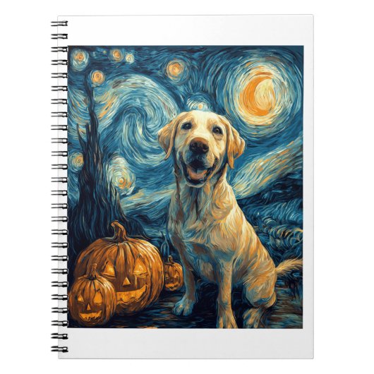 Carnet Labrador jaune (2) (Devant)
