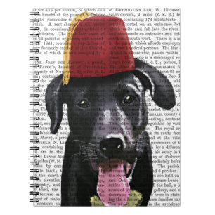 Carnet Labrador noir avec Fez