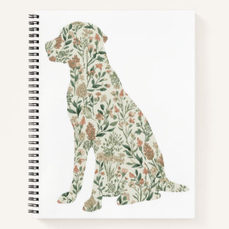 Carnet Labrador Retriever Wildflower Dog Mom Cottagecore 