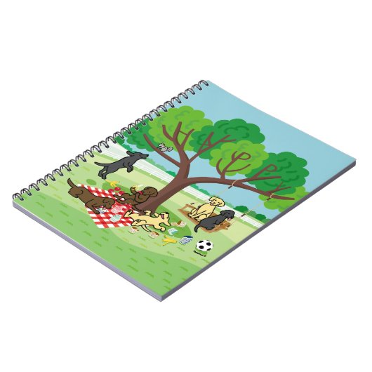 Carnet Labradors et Happy Tree (Côté gauche)