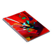 Carnet L'abstraction du bouquet floral. Dans la version m (Côté Droit)