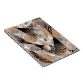 Carnet L'abstraction grise, brune. (Côté Droit)