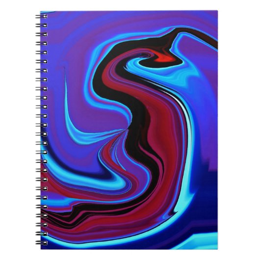 Carnet L'Abstraite du dragon rouge (Devant)