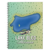 Carnet Lac Bled Slovénie (Devant)