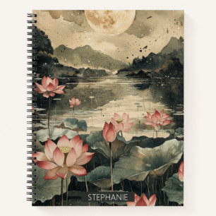 Carnet Lac de lotus au clair de lune (1)