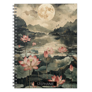 Carnet Lac de lotus au clair de lune (1)