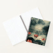 Carnet Lac de lotus au clair de lune (2) (Intérieur)
