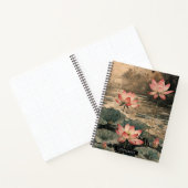 Carnet Lac de lotus au clair de lune (3) (Intérieur)