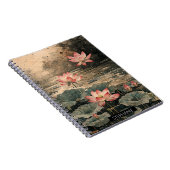 Carnet Lac de lotus au clair de lune (3) (Côté Droit)