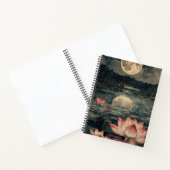 Carnet Lac de lotus au clair de lune (4) (Intérieur)