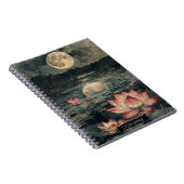 Carnet Lac de lotus au clair de lune (4) (Côté Droit)
