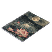 Carnet Lac de lotus au clair de lune (4) (Côté gauche)