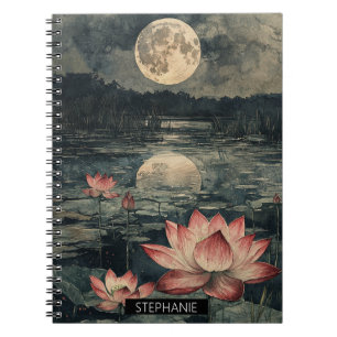 Carnet Lac de lotus au clair de lune (4)