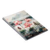 Carnet Lac de lotus au clair de lune (7) (Côté Droit)