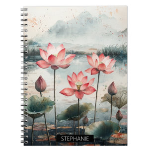 Carnet Lac de lotus au clair de lune (7)